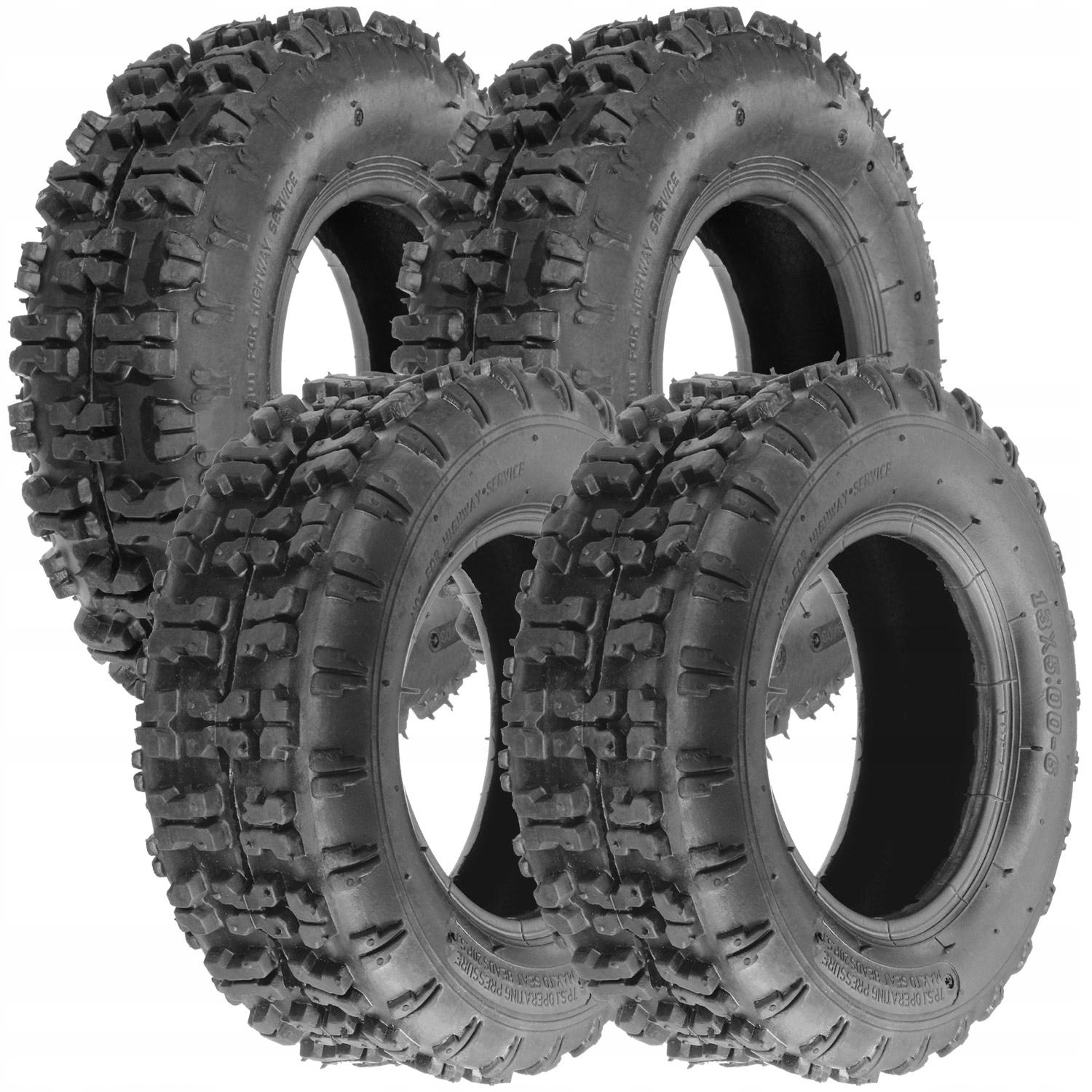 2x PNEUMATIKA 4,10-6 13x5,00-6 PALCOVÝ štvorkolka MINI RÚRY ČTVER