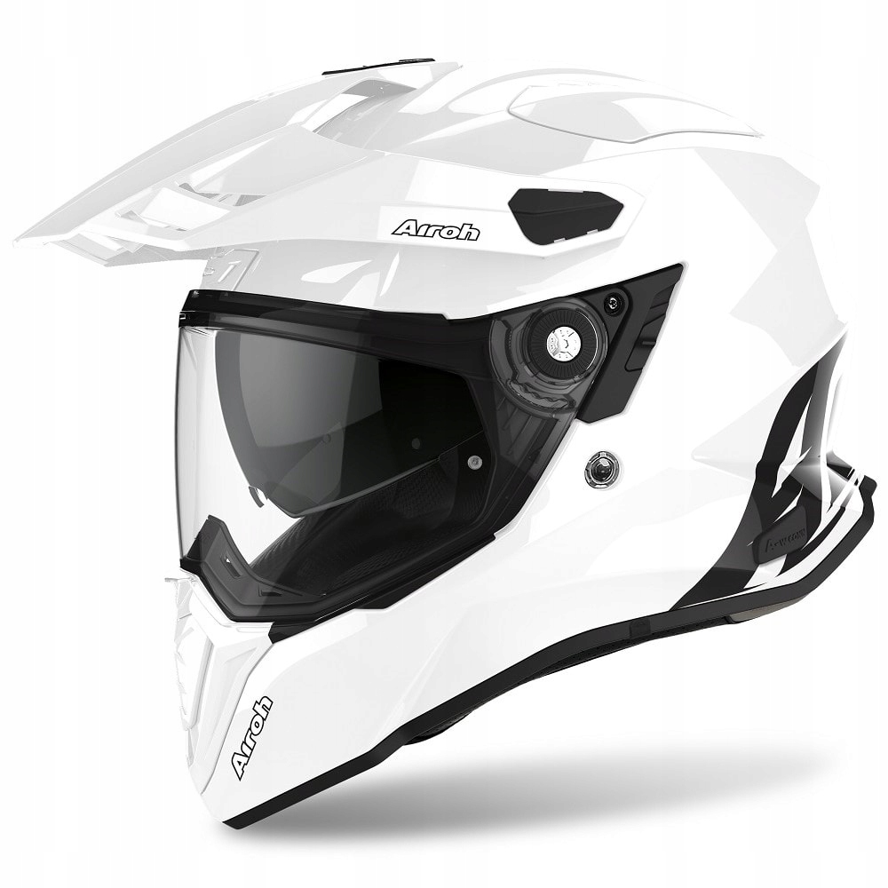 PRILBA AIROH Commander WHITE GLOSS VISOR TOURIST L