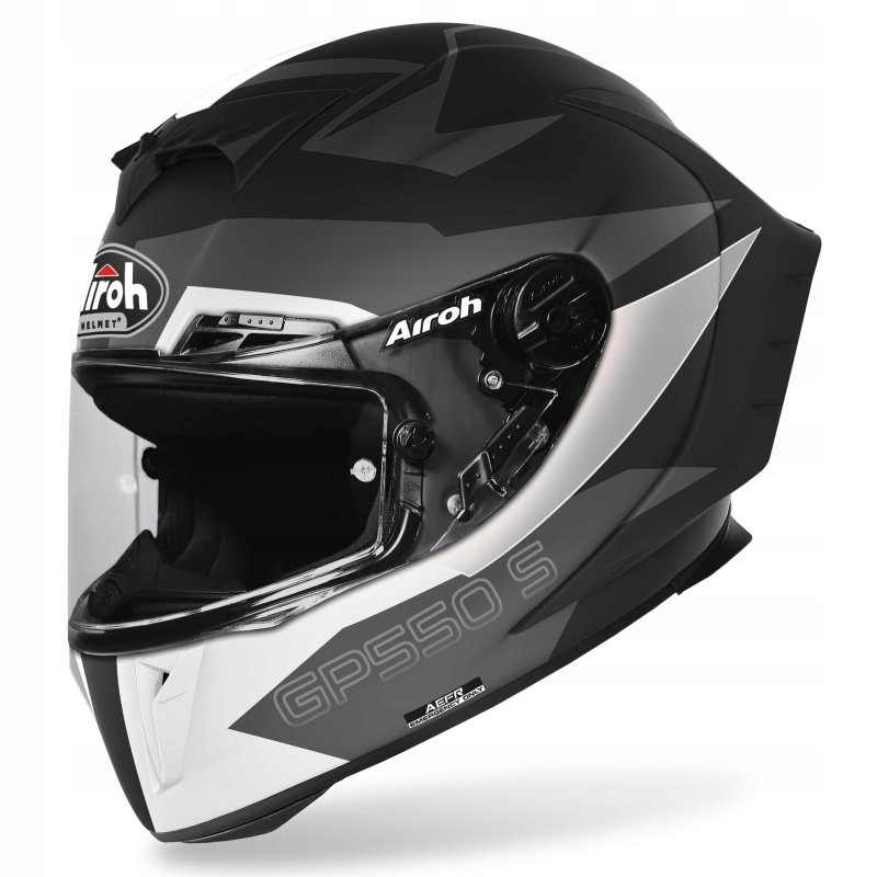 AIROH GP550 S PRILBA VEKTOR ČIERNA MATNÁ XL KOMPOZITNÁ