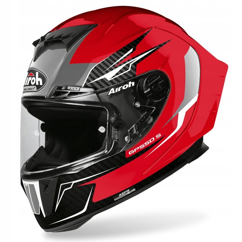 Prilba AIROH GP550 S VENOM RED GLOSS L COMPOSITE