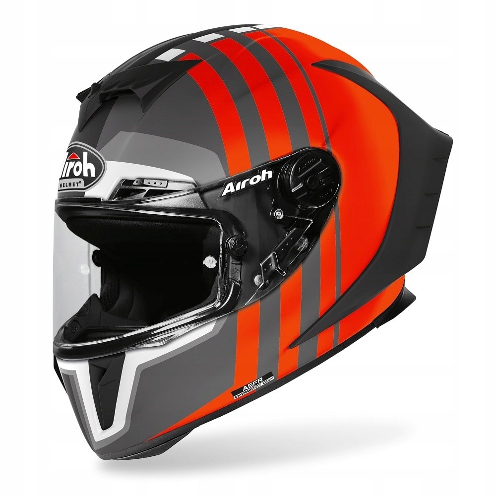 Prilba AIROH GP550 S SKYLINE ORANGE MATNÁ L