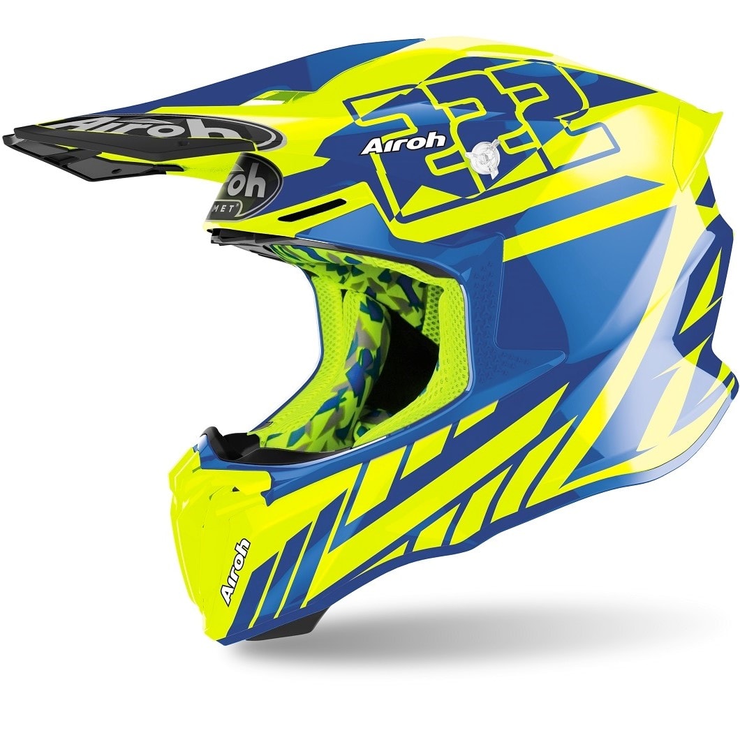 Crossová prilba AIROH TWIST 2.0 CAIROLI enduro lesk S
