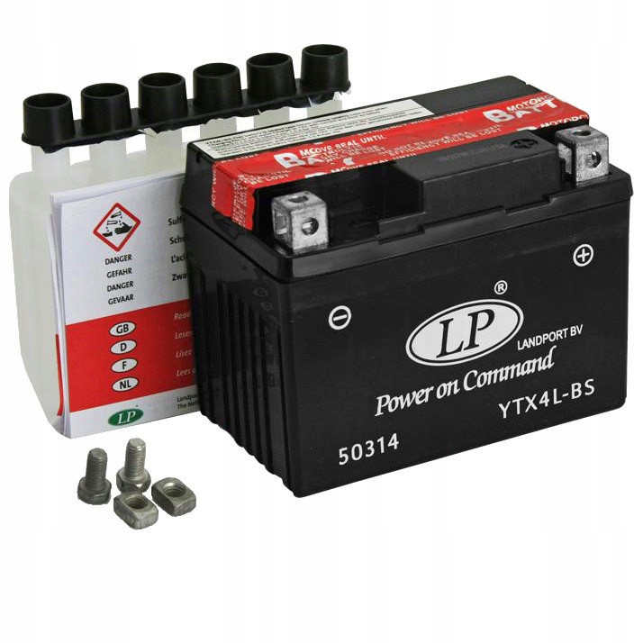 LANDPORT YTX4L-BS QUAD BASHAN 50 125 BATÉRIA