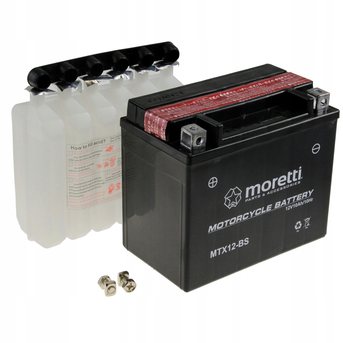 BATÉRIA MTX12 10Ah 12V štvorkolka BASHAN LONCIN QUAD