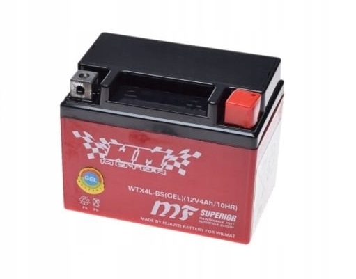 BATÉRIA GÉL WTX4L-BS 12V 4Ah / 10HR QUADA štvorkolka