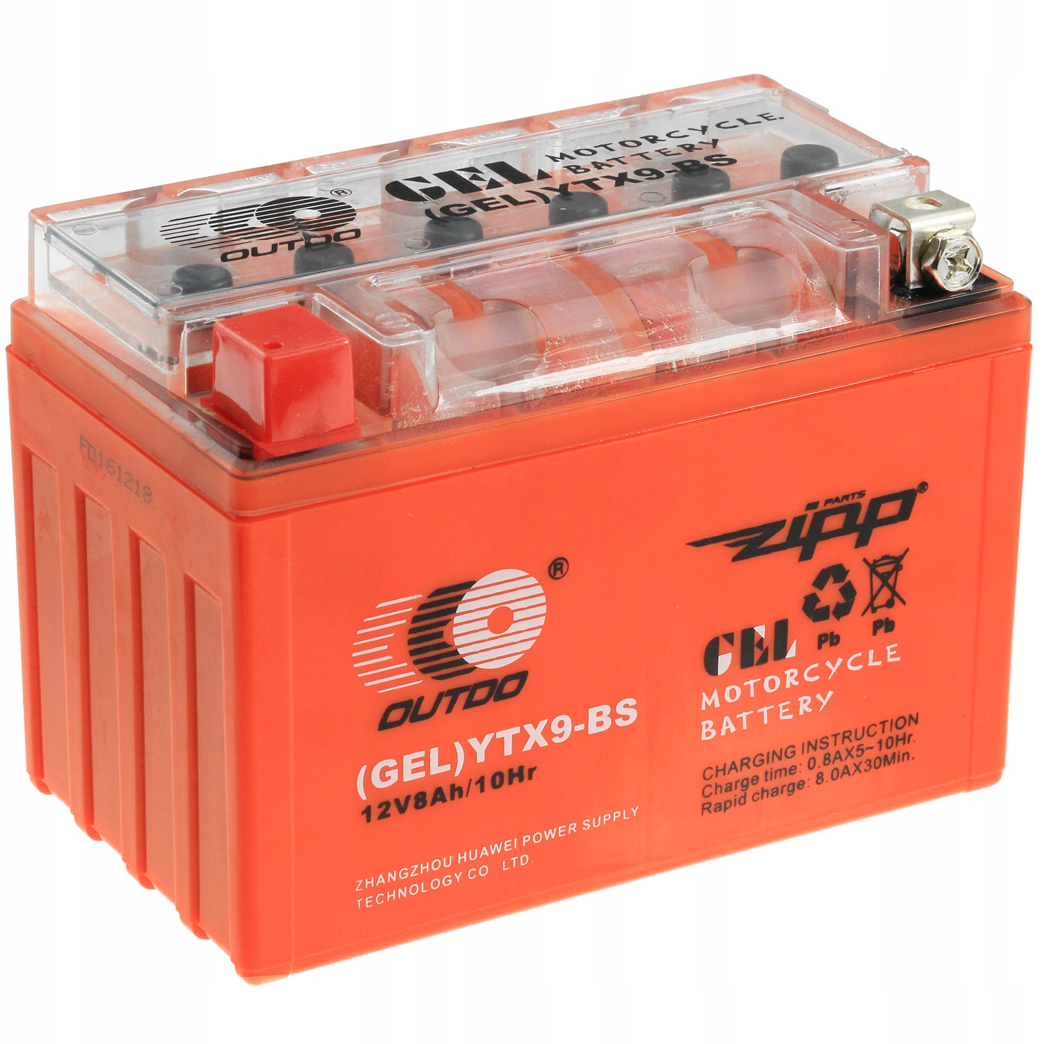 YTX9-BS MTX9-BS 8Ah OUTDO GÉLOVÁ BATÉRIA