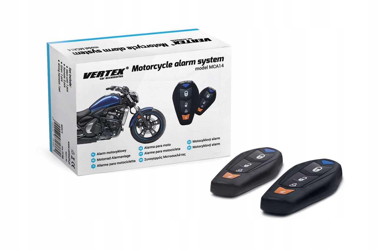ALARM MOTOCYKLU VZDÁLENÝ 2 VZDÁLENÝ VZDIALENÝ - AMIO