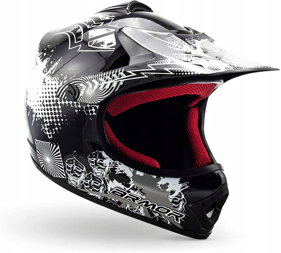 ŠÍPKY PRILBY AKC-49 MOTOCYKLOVÁ PRILBA 4AD86