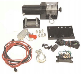 ARROWHEAD WINCH 3500LB STEEL ROPE QUAD, 4X4