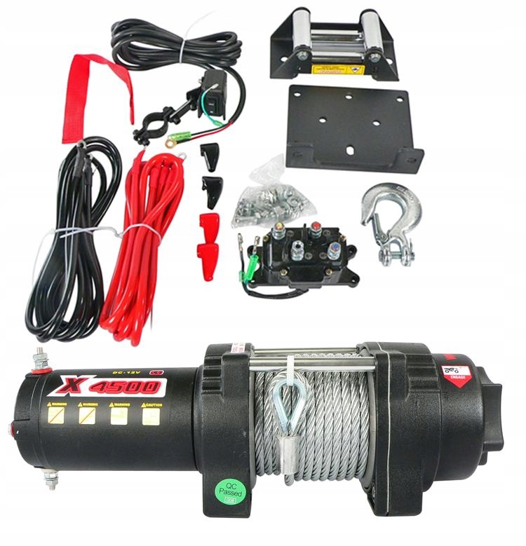 ARROWHEAD WINCH 4500LB OCEĽOVÉ LANO QUAD, 4X4
