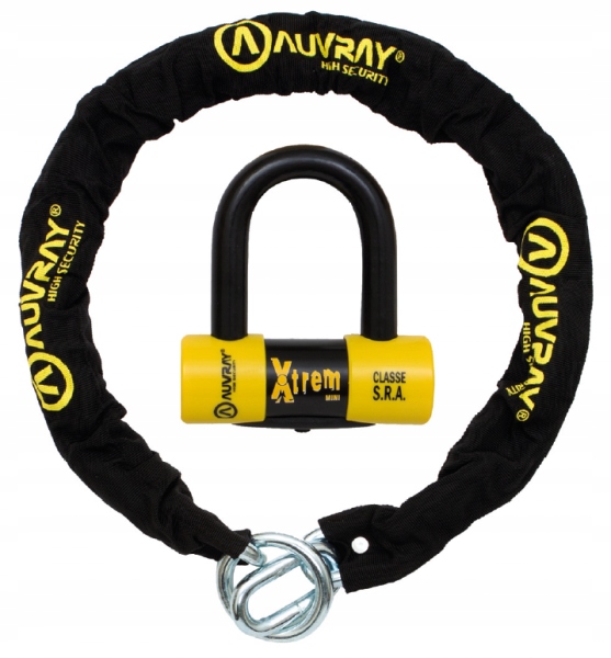 SÚPRAVA REŤAZE AUVRAY 120 cm XTREM MINI PADLOCK