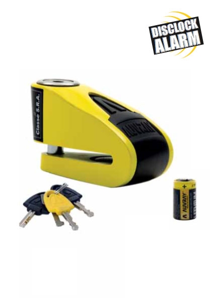 Ochranný štít AUVRAY s alarmom B-LOCK 10 - žltý