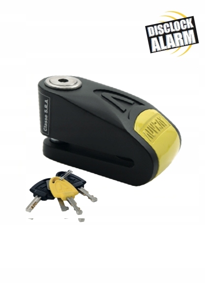 Zámok disku AUVRAY s alarmom B-LOCK 14 mm