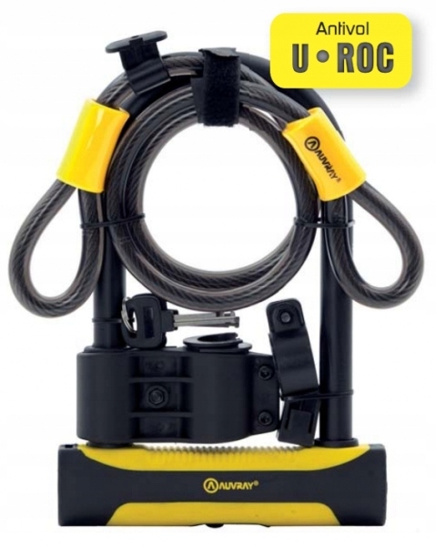 Spona AUVRAY U-LOCK U-ROC lano 100cm- 180x245