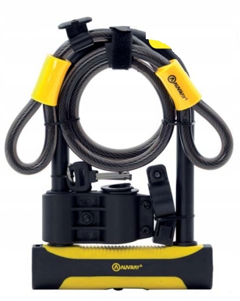 Spona AUVRAY U-LOCK U-ROC so 100cm lanom