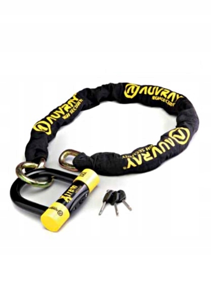 Sada 120 cm retiazky AUVRAY s visiacim zámkom XTREM MEDIUM