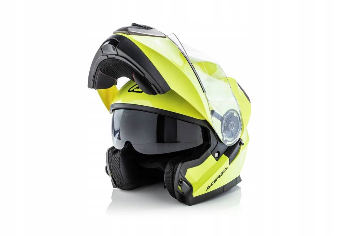 Modulárna prilba Acerbis Kask Serel žltá fluo XL