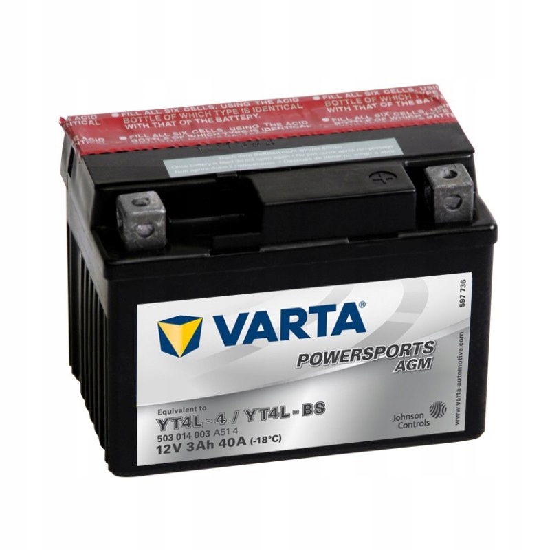 Batéria Varta YT4L-BS AXR BAROSSA 100 Python