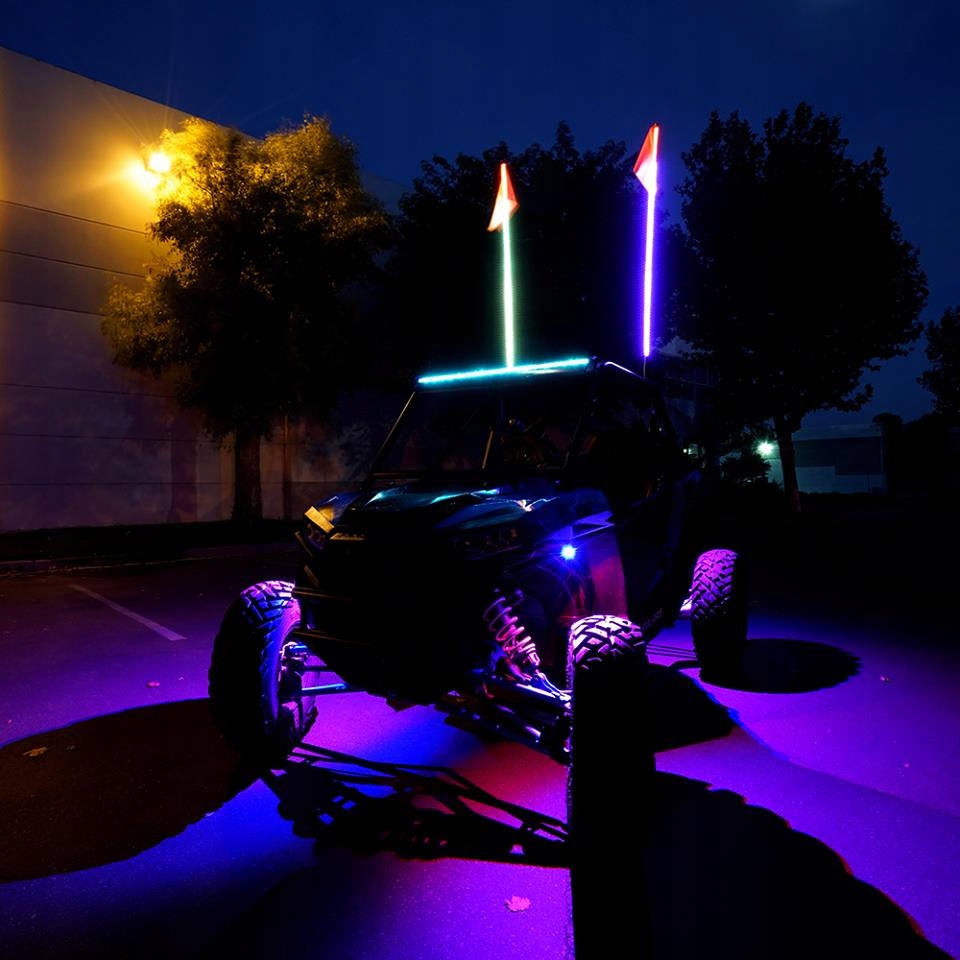 Anténna LED RGB UTV ATV Can-am Polaris Yamaha