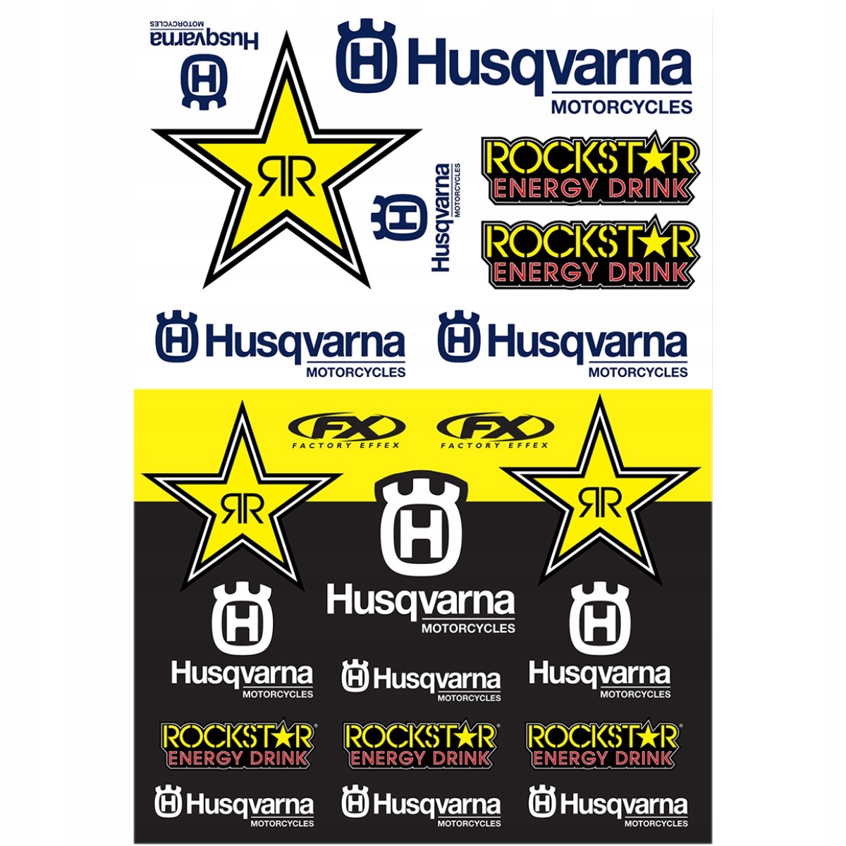 Vinylová samolepiaca fólia HUSQVARNA FACTORY EFFEX
