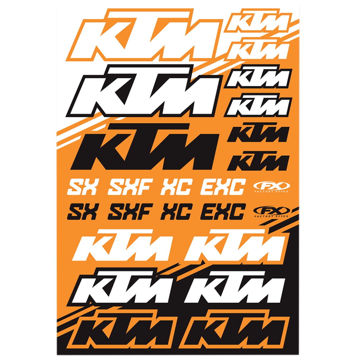 Vinylová nálepka KTM FACTORY EFFEX