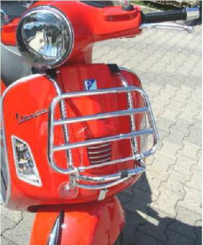 Kufr skladací chróm PREDNÝ Vespa Gt Gts Gtv