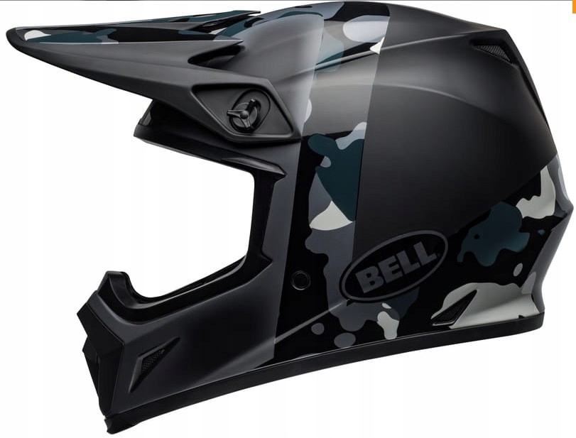 BELL KASK MX-9 MIPS PRESENCE BLACK TITANIUM CAMO L