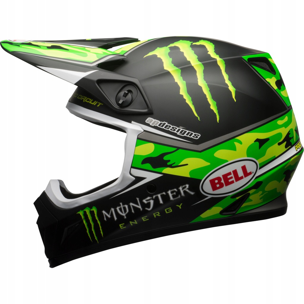 PRILBA BELL MX-9 MIPS PREDSTAVENIE MATTE MONSTER XL
