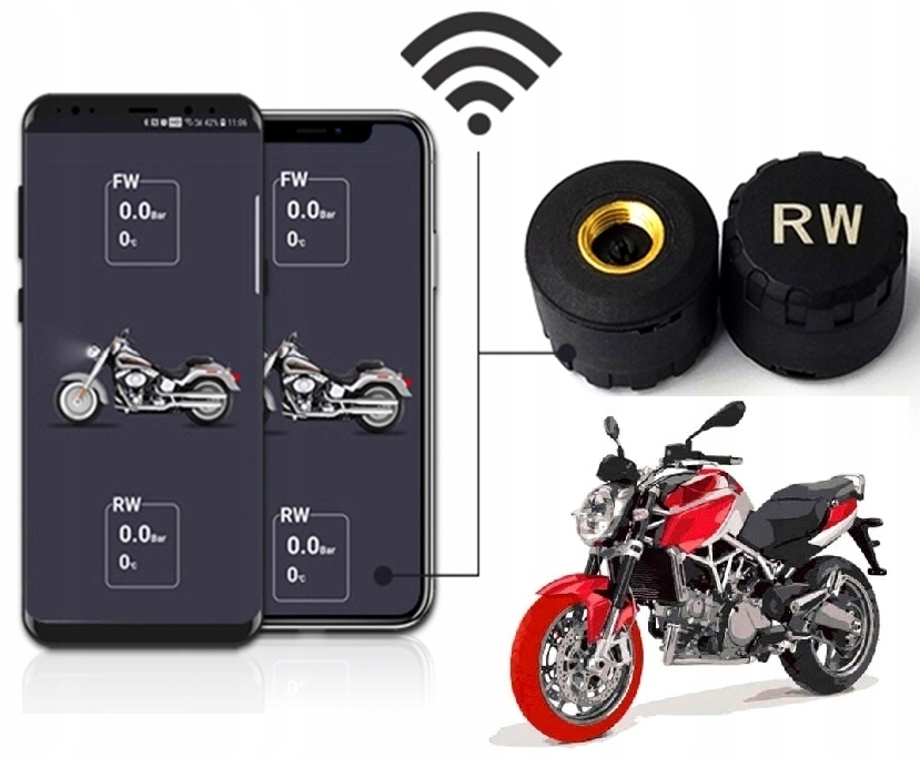 BEZDRÁTOVÝ SNÍMAČ TLAKU V PNEUMATIKÁCH APP