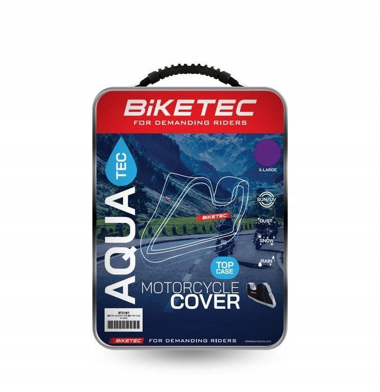 KRYT MOTOCYKLU BIKETEC AQUATEC S PRÍPADOM XL