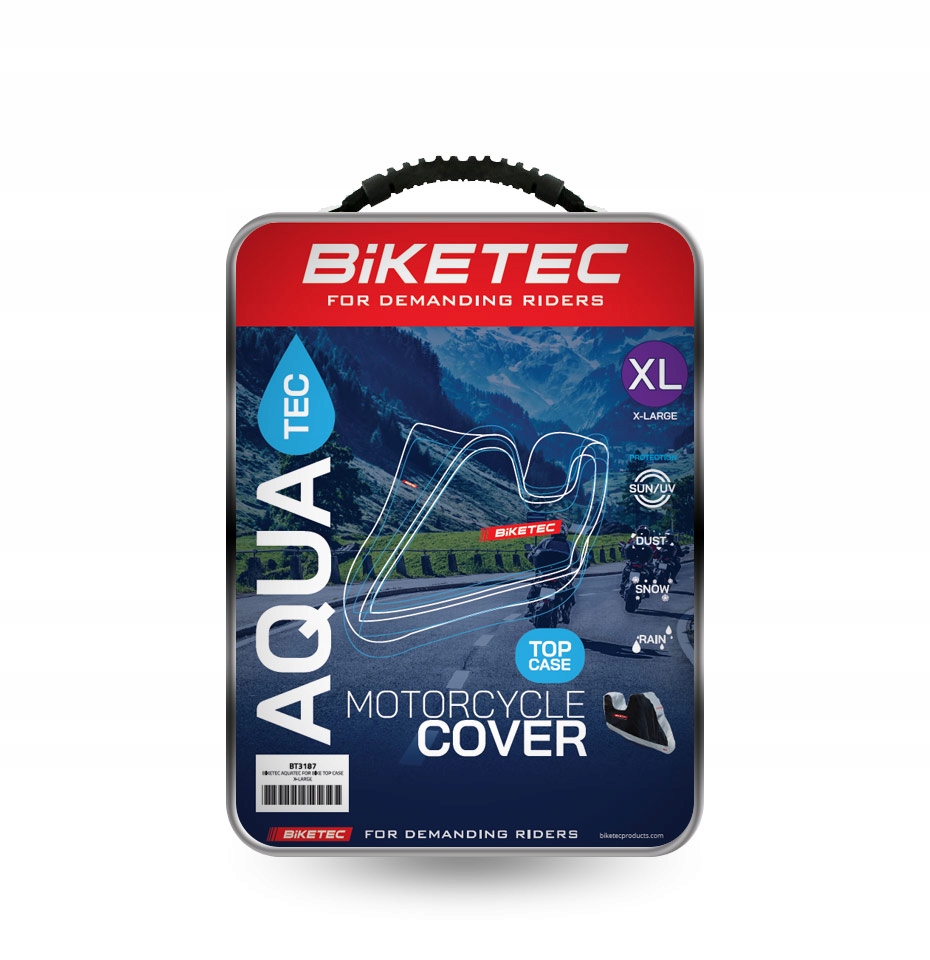 KRYT MOTOCYKLU BIKETEC S PRÍPADOM L