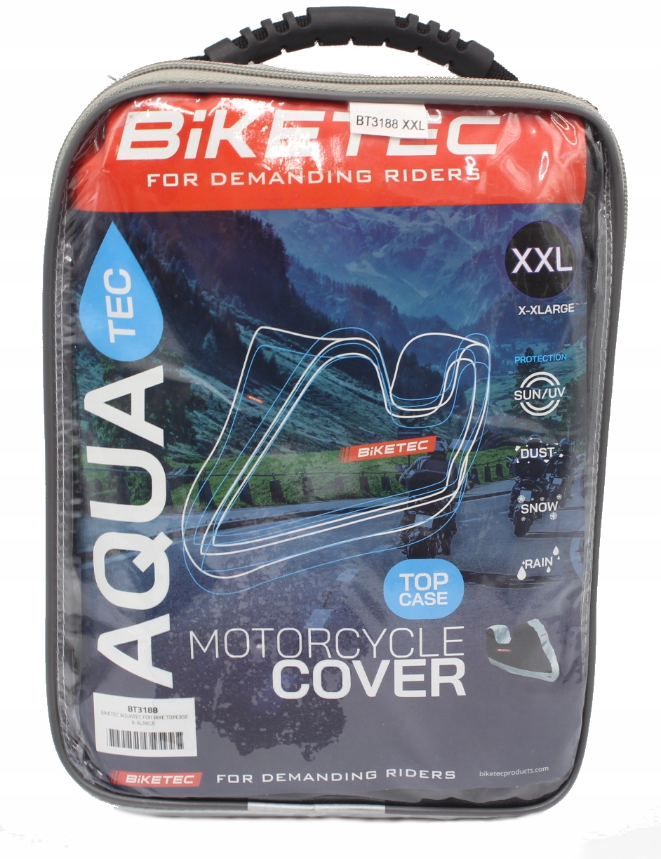 VODEODOLNÝ KRYT BIKETEC S PÚZDRO MOTO XXL