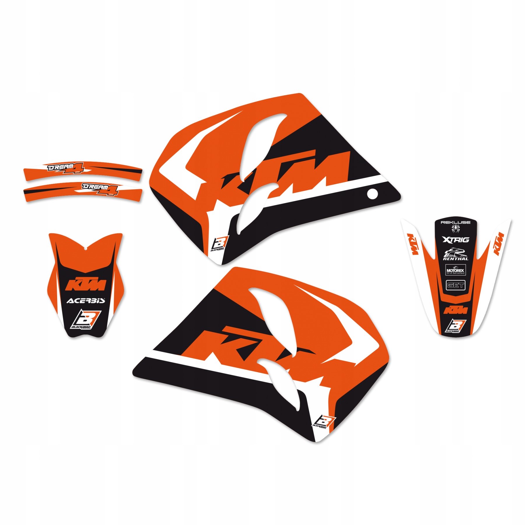 DYHA BLACKBIRD KTM 2T 250/300/360 1993-97