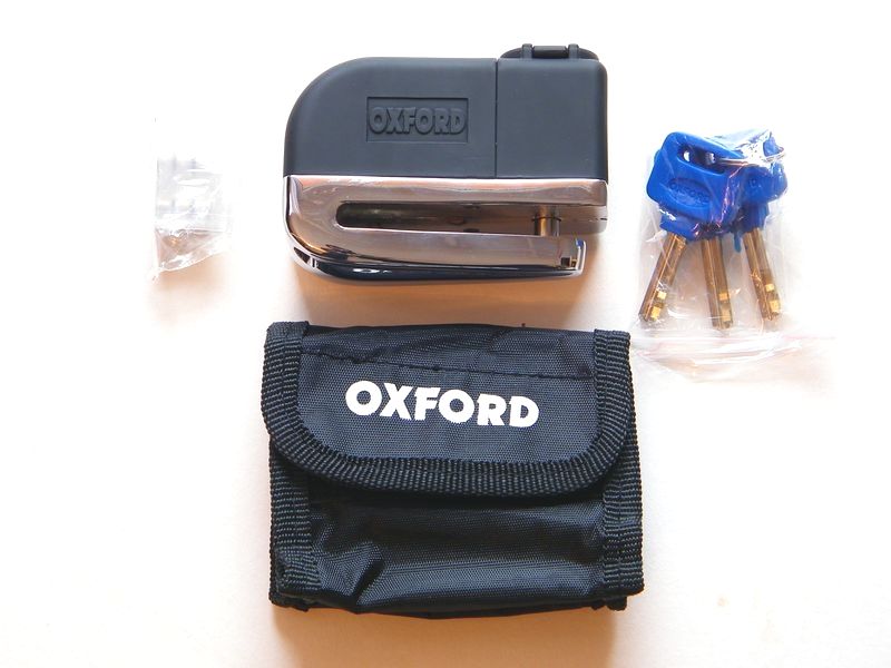 ZÁMOK DISKOV OXFORD S ALARMOM