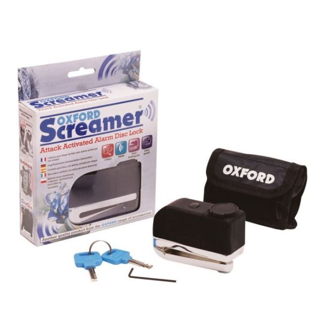 ŠTÍTOVÝ ZÁMOK S ALARMOM OXFORD SKREAMER OF229 100