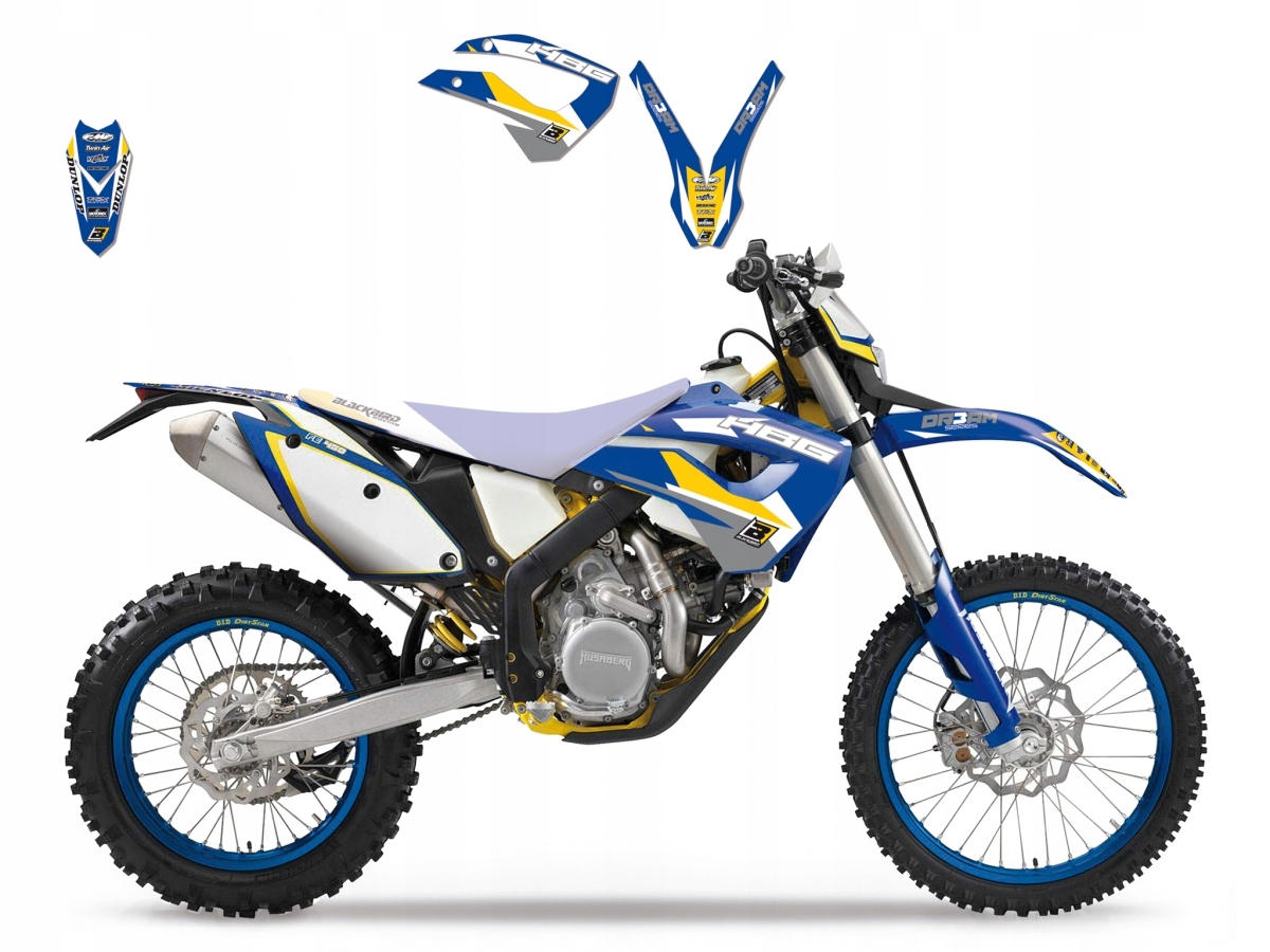 Blackbird Husaberg FS FE (09-12) Nálepka na dyhu