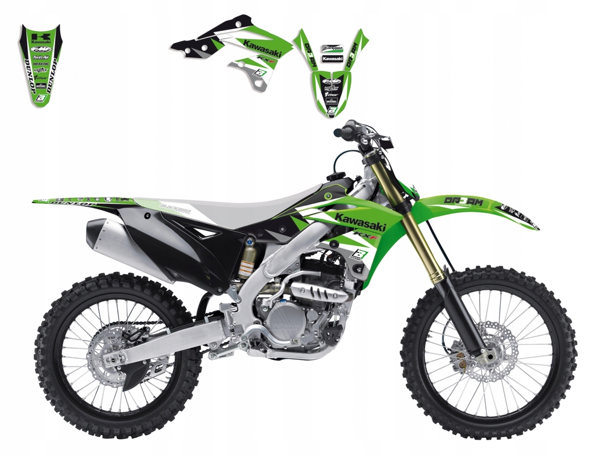 Blackbird Kawasaki KXF 250 (13-16) dyhové nálepky