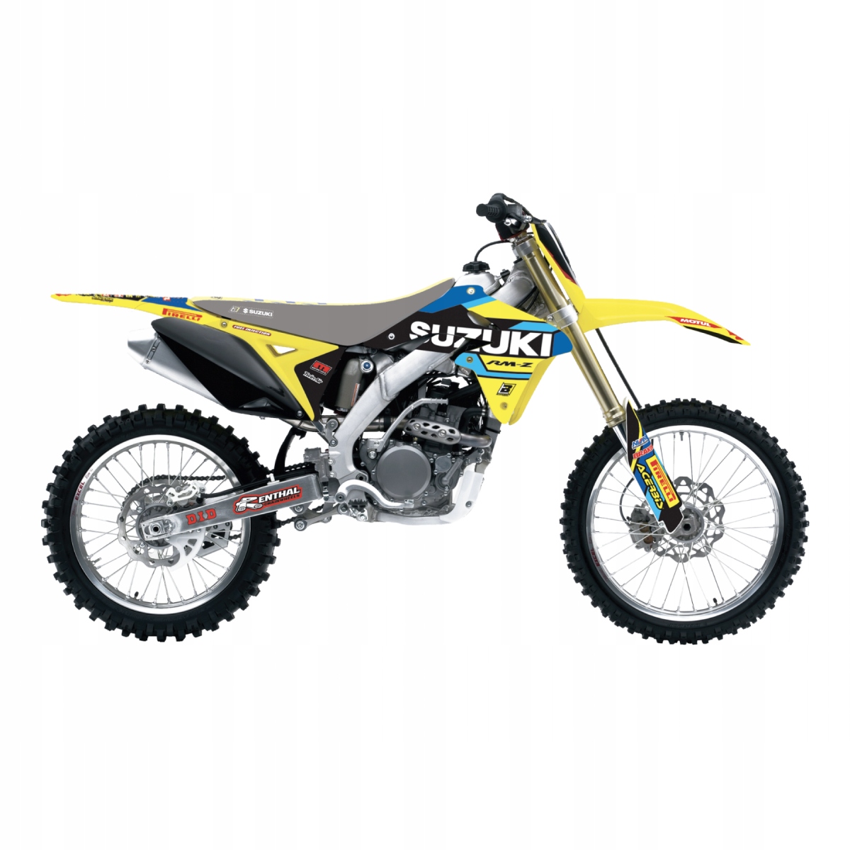 Blackbird SUZUKI RMZ 250 (10-18) Dyha, nálepky
