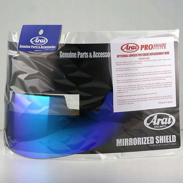 Arai reflektor pre Pro Shade Sysytem SAI Mirror Blue