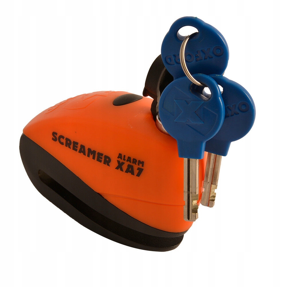 Zamykanie + alarm Oxford Screamer XA7 + Minder SM