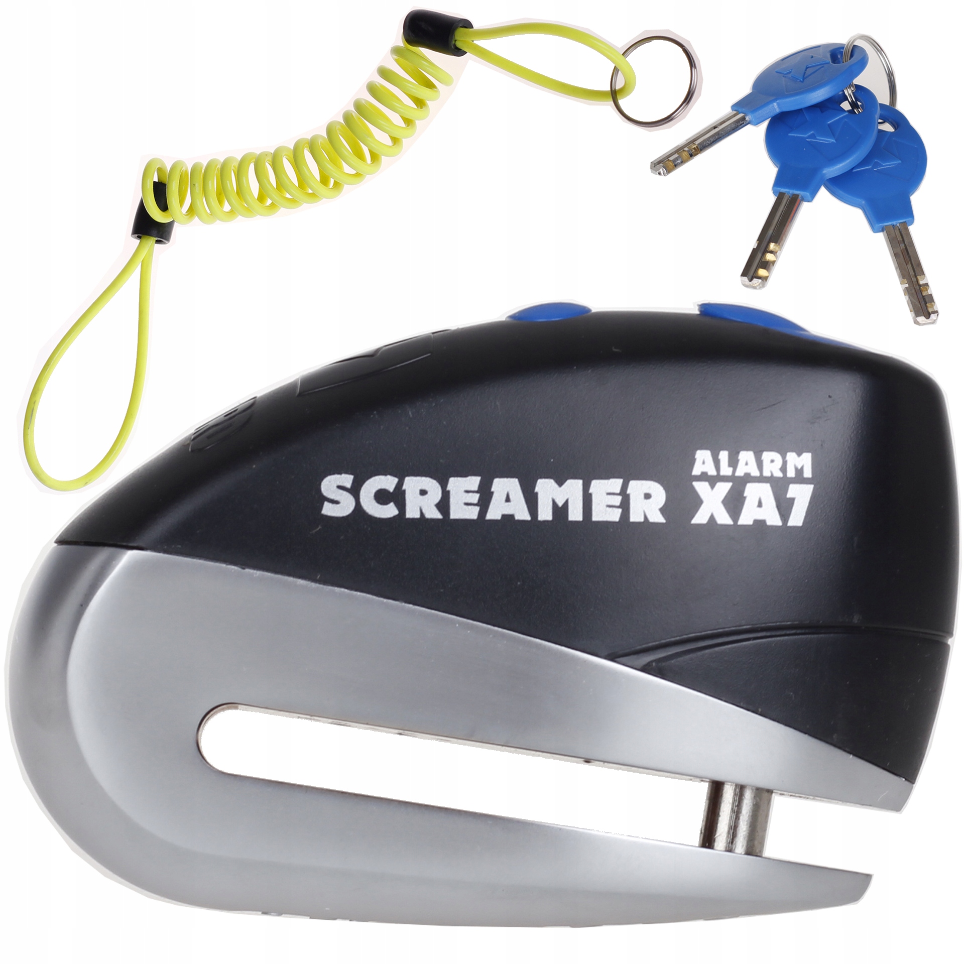 OXFORD SCREAMER SET zámok na motorku s alarmom