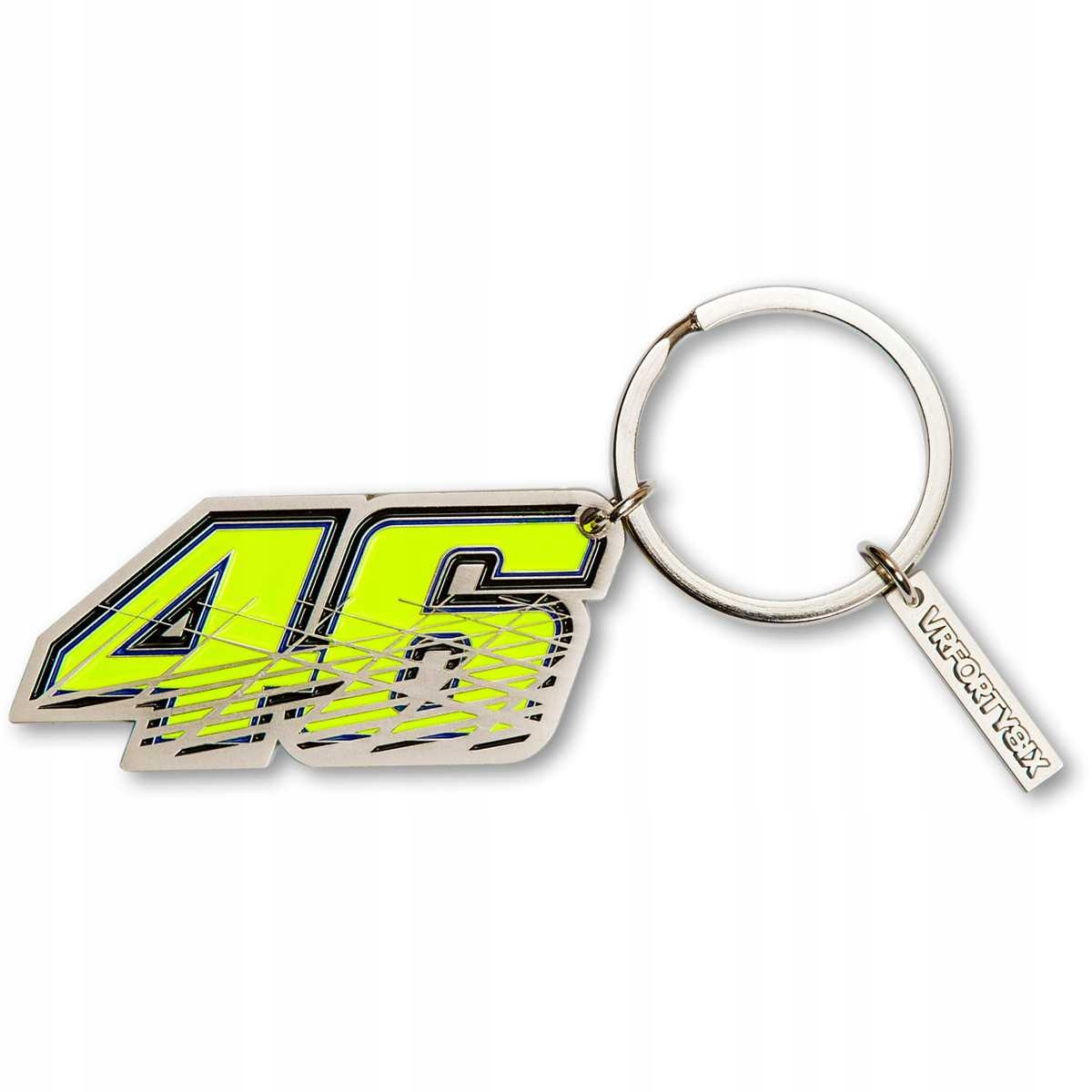 Kovový prívesok na kľúče VR46 Valentino Rossi - VRUKH209801