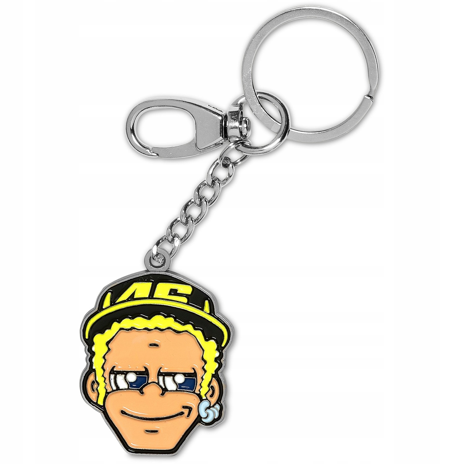 Kovový prívesok na kľúče VR46 Valentino Rossi - VRUKH311203