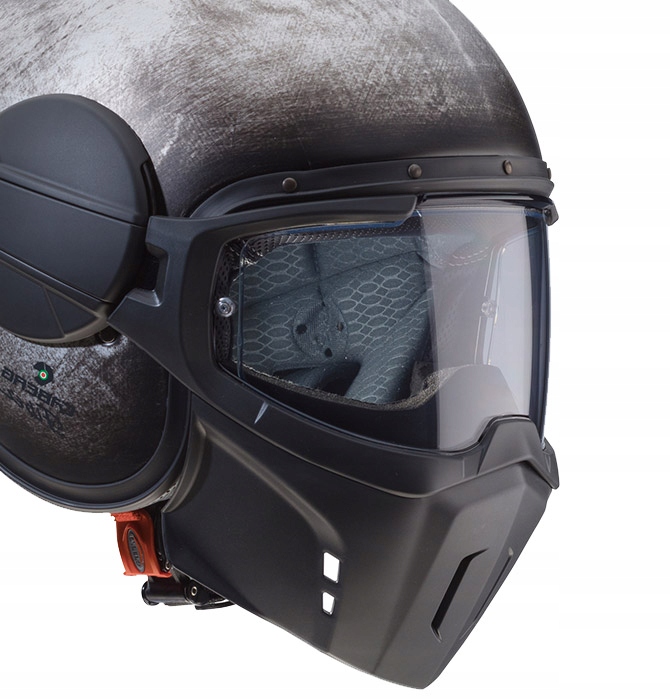 CABERG GHOST IRON KASK JET veľkosť. M výška 24h