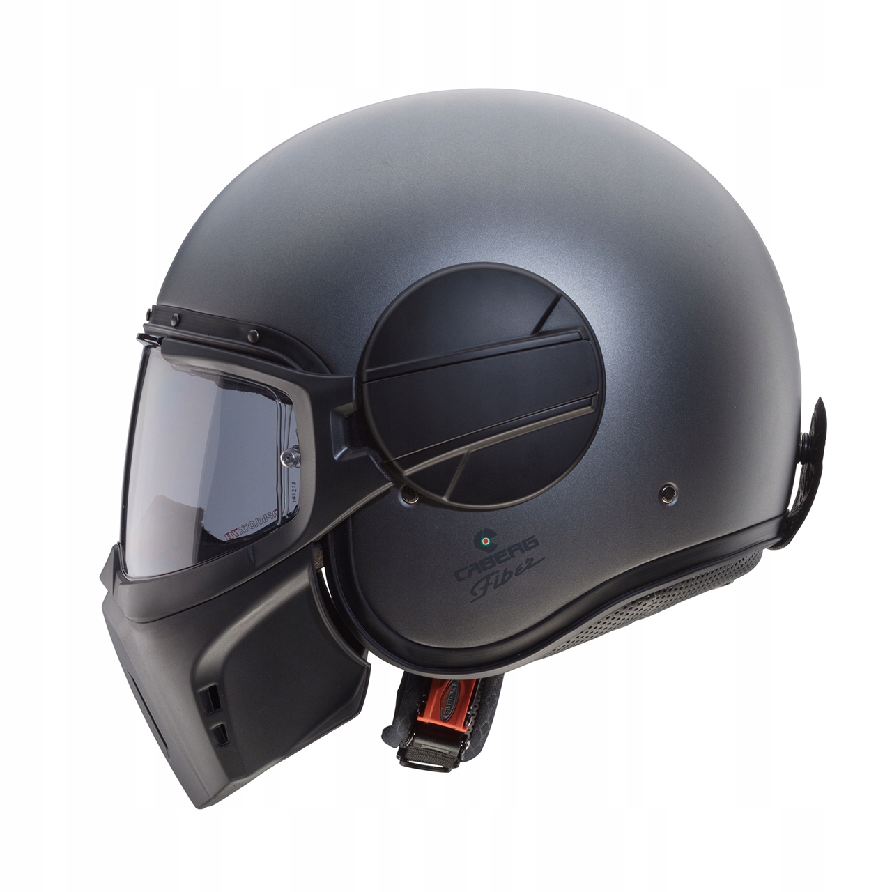 CABERG JET GHOST OTVORENÁ PRILBA ŠEDÁ L