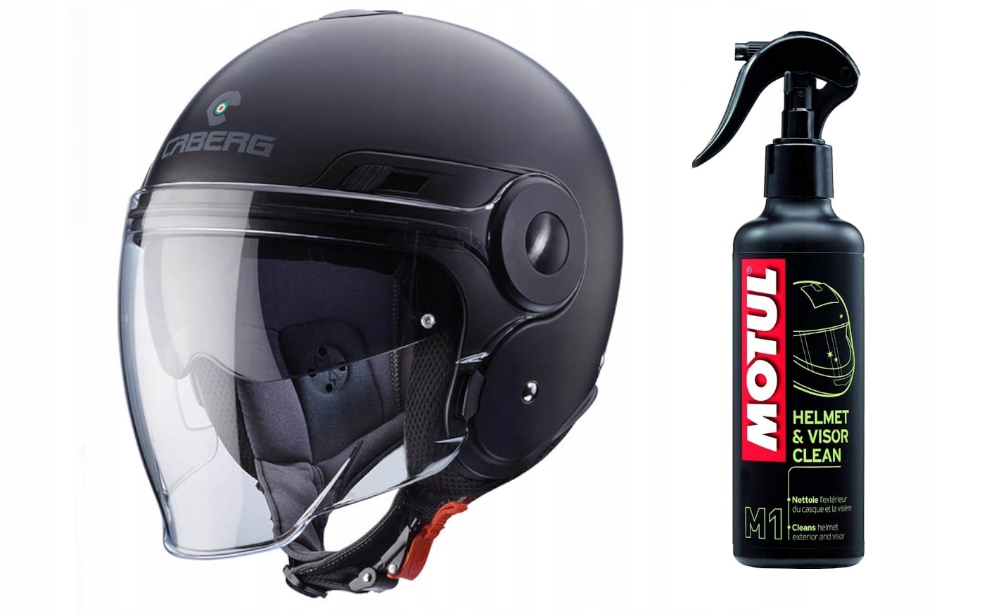 CABERG JET OTVORENÁ PRILBA S BLENDOM UPTOWN L + ZADARMO