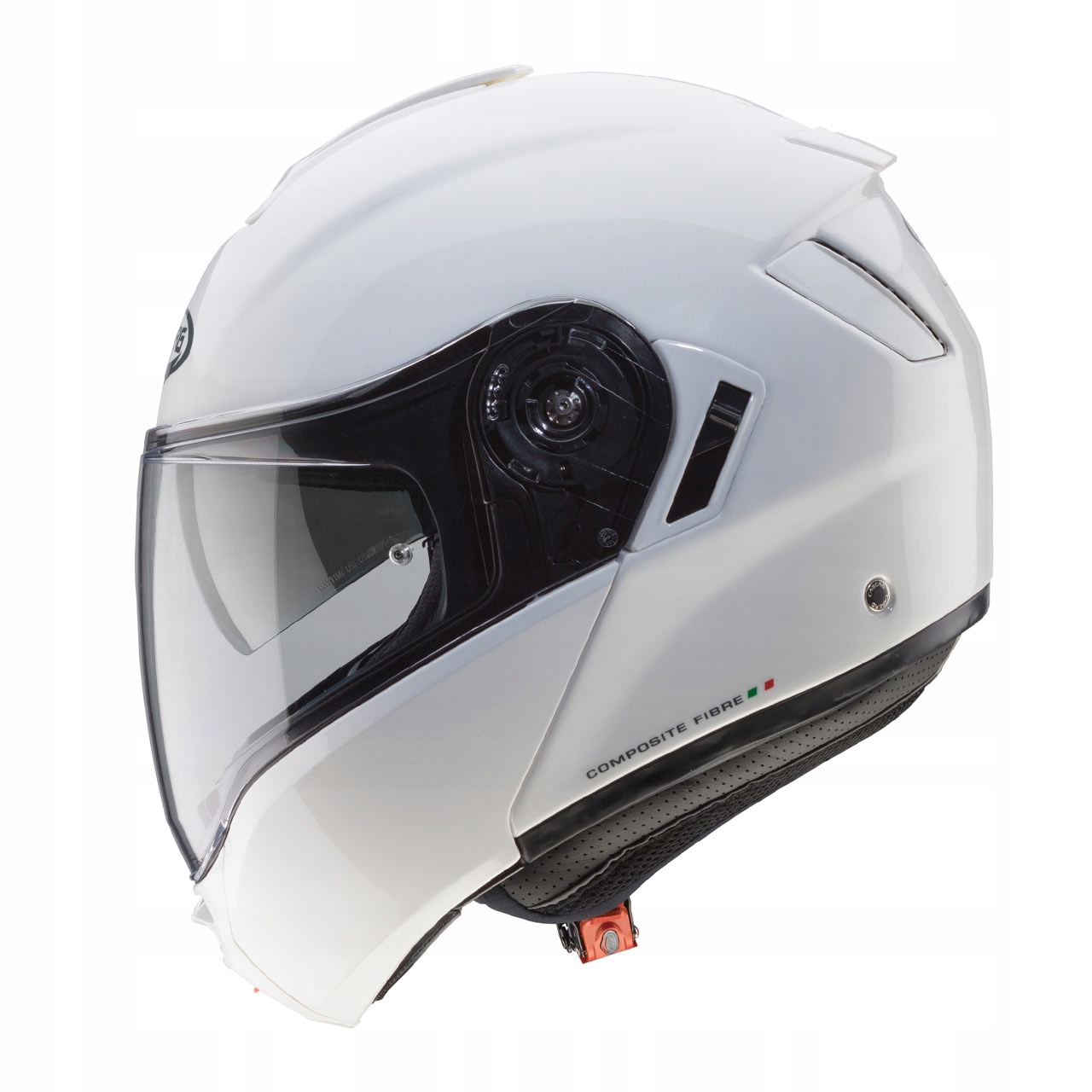CABERG SPOLOČNÁ PRILBA FLIP-UP LEVO BIELA M