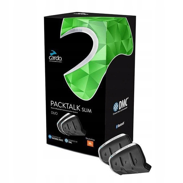 CARDO PACKTALK SLIM DUO INTERCOM pre 2 prilby