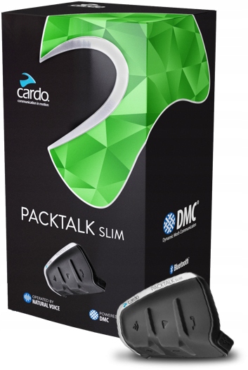 CARDO PACKTALK SLIM INTERCOM (sada pre 1 prilbu)