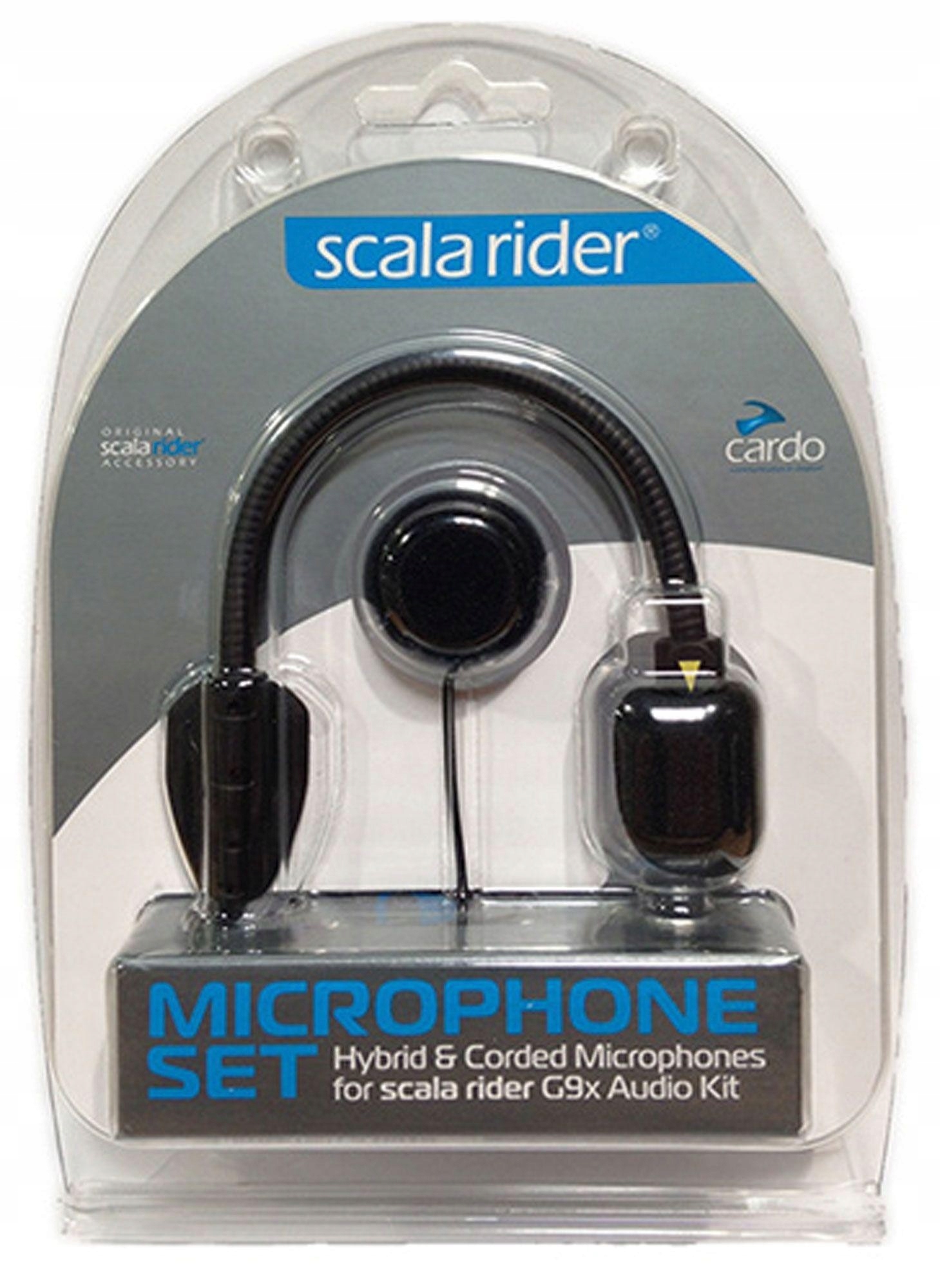 CARDO SCALA RIDER G9X Káblový a čelenkový mikrofón